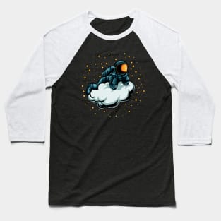 Astronaut chilling in the space Baseball T-Shirt